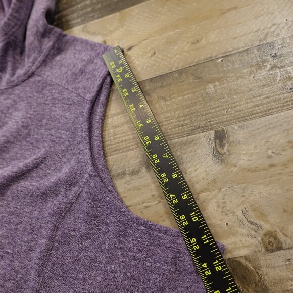 Duluth Trading Frost Lake Hooded Vest Women’s Plus 3X Purple Full Zip Fleece - Picture 5 of 12